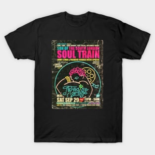 POSTER TOUR - SOUL TRAIN THE SOUTH LONDON 53 T-Shirt